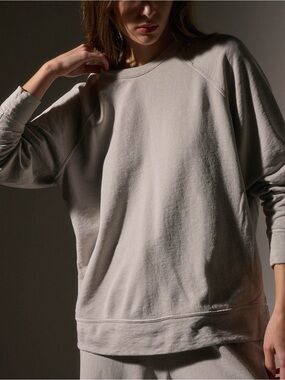 James Perse Relaxed Crewneck Sweatshirt size 0/XS
